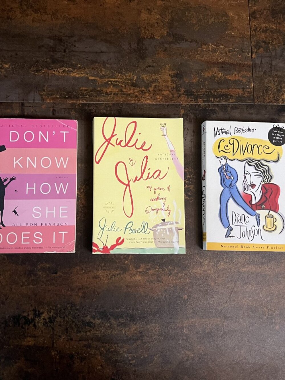 3-Book Bestseller Bundle: I Don't Know How She Does It/Julie & Julia/Le Divorce